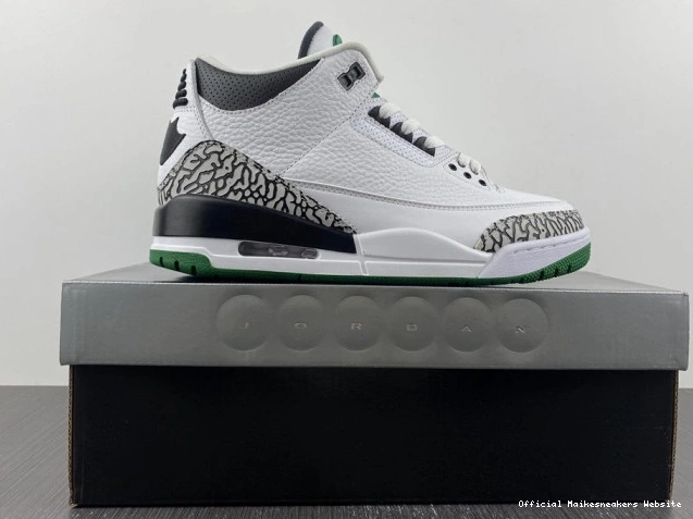 Official Maikesneakers White Oregon Jordan 3 Retro Crew 594282233 Pit Ducks 0808